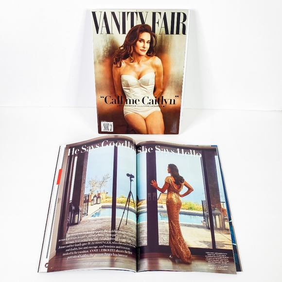 Vanity Fair 2015 July Magazine 'Call Me Caitlyn' Bruce Jenner Kardashian Qty (2) - Picture 4 of 16